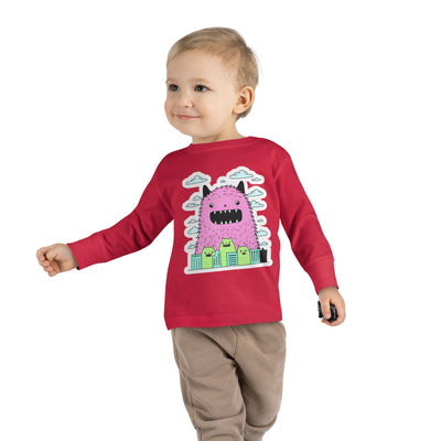 Monster #1 Toddler Long Sleeve Tee