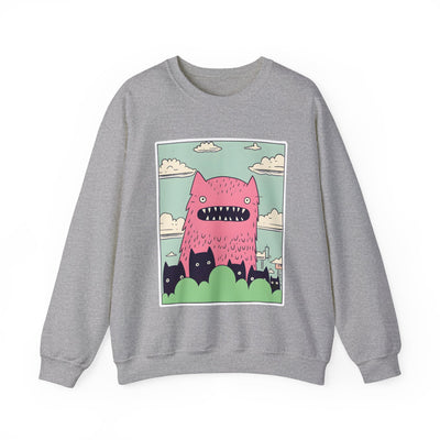 Monster #5 Unisex Heavy Blend™ Crewneck Sweatshirt