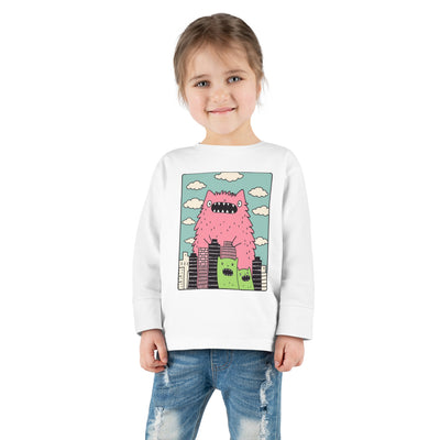 Monster #3 Toddler Long Sleeve Tee