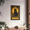 Empress Tarot Card Black Cat Fine Art Poster