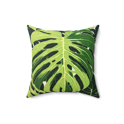 Tropical Leaf Pillow #2