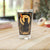 Good Luck Page of Wands Tarot Card Pint Glass