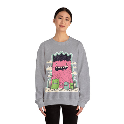 Monster #4 Unisex Heavy Blend™ Crewneck Sweatshirt