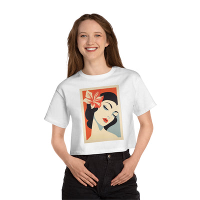 Beautiful Girl Cropped T-Shirt