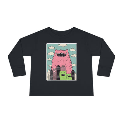 Monster #3 Toddler Long Sleeve Tee