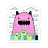 Monster #1 Kiss-Cut Stickers