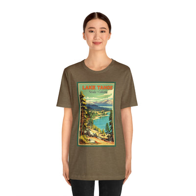 Lake Tahoe vintage print t-shirt