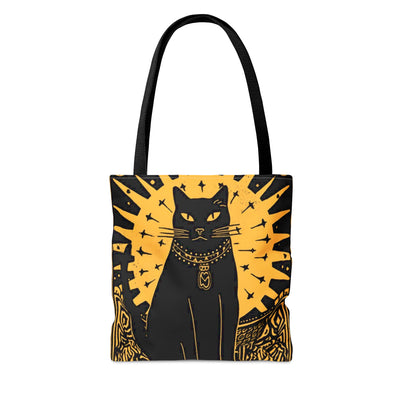 Black cat Tarot Card The Empress Tote Bag