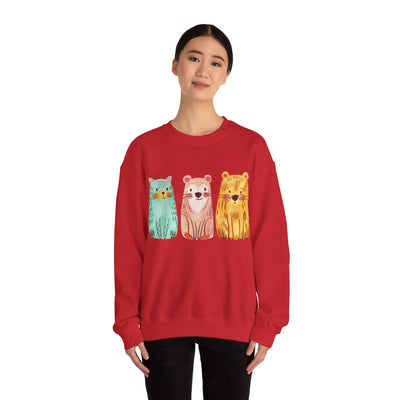 Lions and tigers and bears sweatshirt