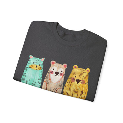 Lions and tigers and bears sweatshirt