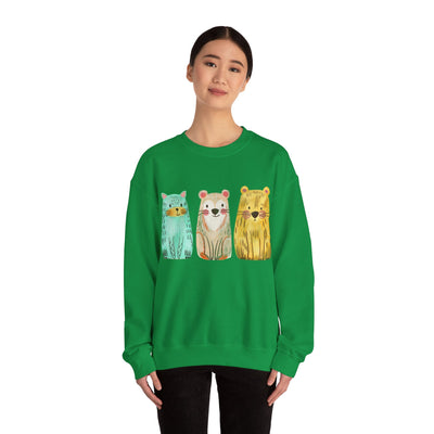 Lions and tigers and bears sweatshirt