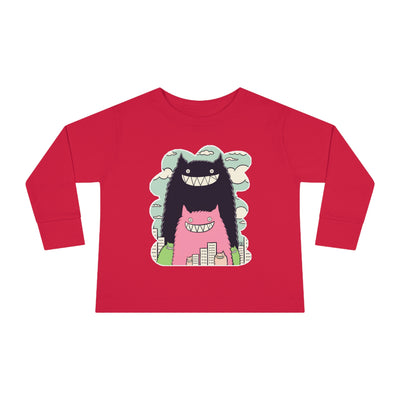 Monster #2 Toddler Long Sleeve Tee