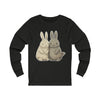 Two cute brown bunnies longsleeved shirt