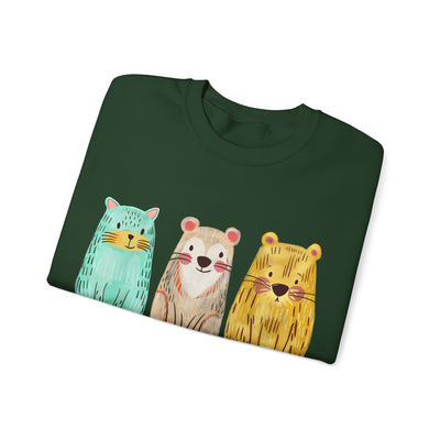 Lions and tigers and bears sweatshirt