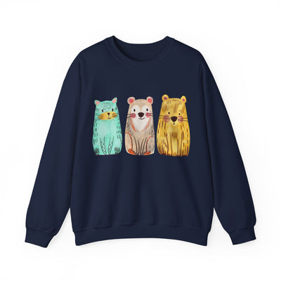 Lions and tigers and bears sweatshirt