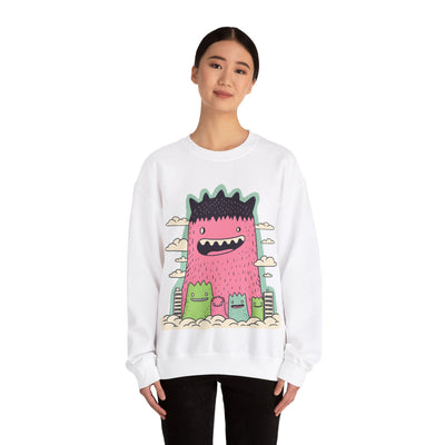 Monster #4 Unisex Heavy Blend™ Crewneck Sweatshirt