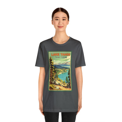 Lake Tahoe vintage print t-shirt