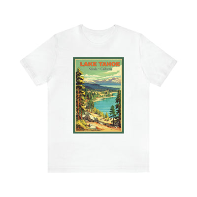 Lake Tahoe vintage print t-shirt