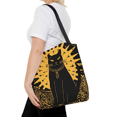 Black cat Tarot Card The Empress Tote Bag