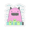 Monster #1 Kiss-Cut Stickers