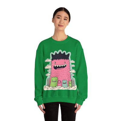 Monster #4 Unisex Heavy Blend™ Crewneck Sweatshirt