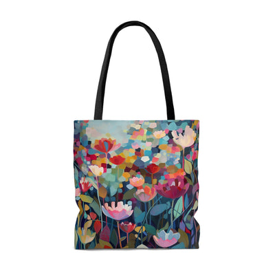 Moms Flower tote bag