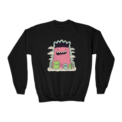 Monster #4 Youth Crewneck Sweatshirt