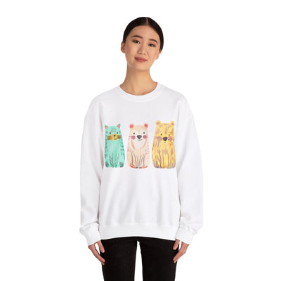 Lions and tigers and bears sweatshirt