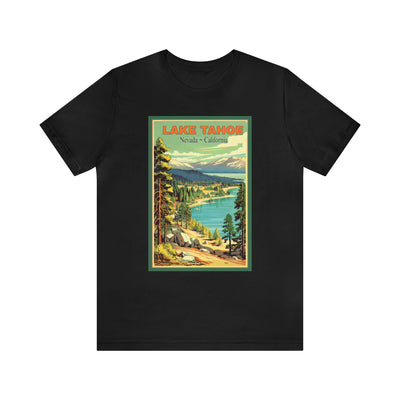 Lake Tahoe vintage print t-shirt