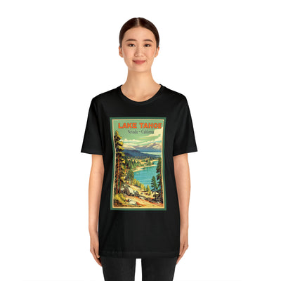 Lake Tahoe vintage print t-shirt