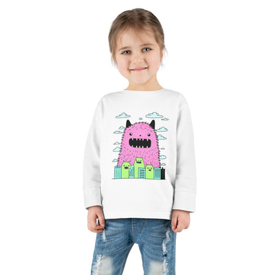 Monster #1 Toddler Long Sleeve Tee