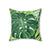 Tropical leaf #3 throw pillow