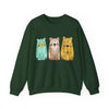 Lions and tigers and bears sweatshirt