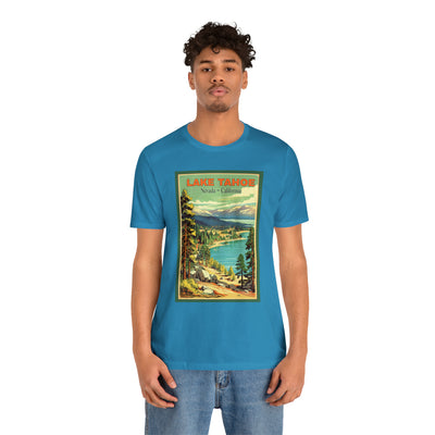 Lake Tahoe vintage print t-shirt