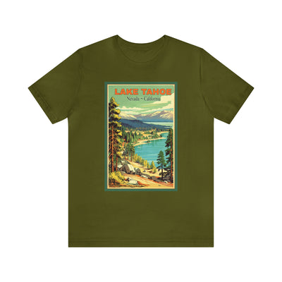 Lake Tahoe vintage print t-shirt