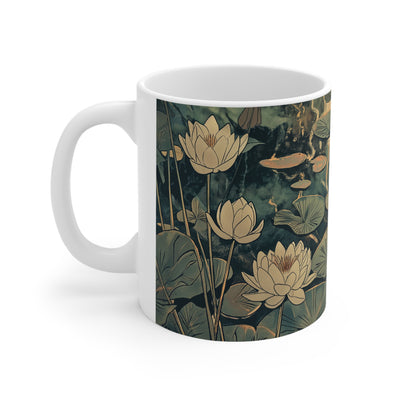 11oz warm Lily Pad Mug