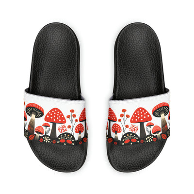 Super cute mushroom print slides