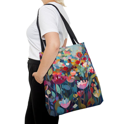 Moms Flower tote bag