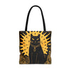 Black cat Tarot Card The Empress Tote Bag