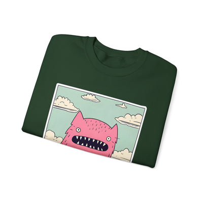 Monster #5 Unisex Heavy Blend™ Crewneck Sweatshirt