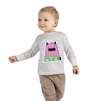 Monster #1 Toddler Long Sleeve Tee