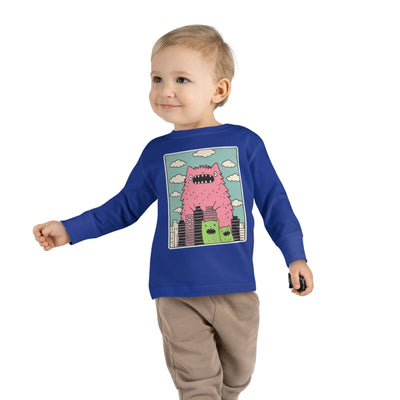 Monster #3 Toddler Long Sleeve Tee