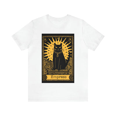 The Empress Black Cat Tarot Card t-shirt