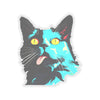 Derp Cat Sticker 1980s' Style