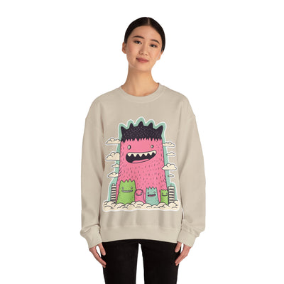 Monster #4 Unisex Heavy Blend™ Crewneck Sweatshirt