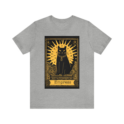 The Empress Black Cat Tarot Card t-shirt