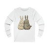 Two cute brown bunnies longsleeved shirt