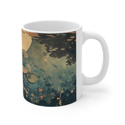 11oz warm Lily Pad Mug