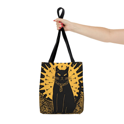 Black cat Tarot Card The Empress Tote Bag