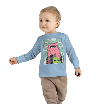 Monster #3 Toddler Long Sleeve Tee